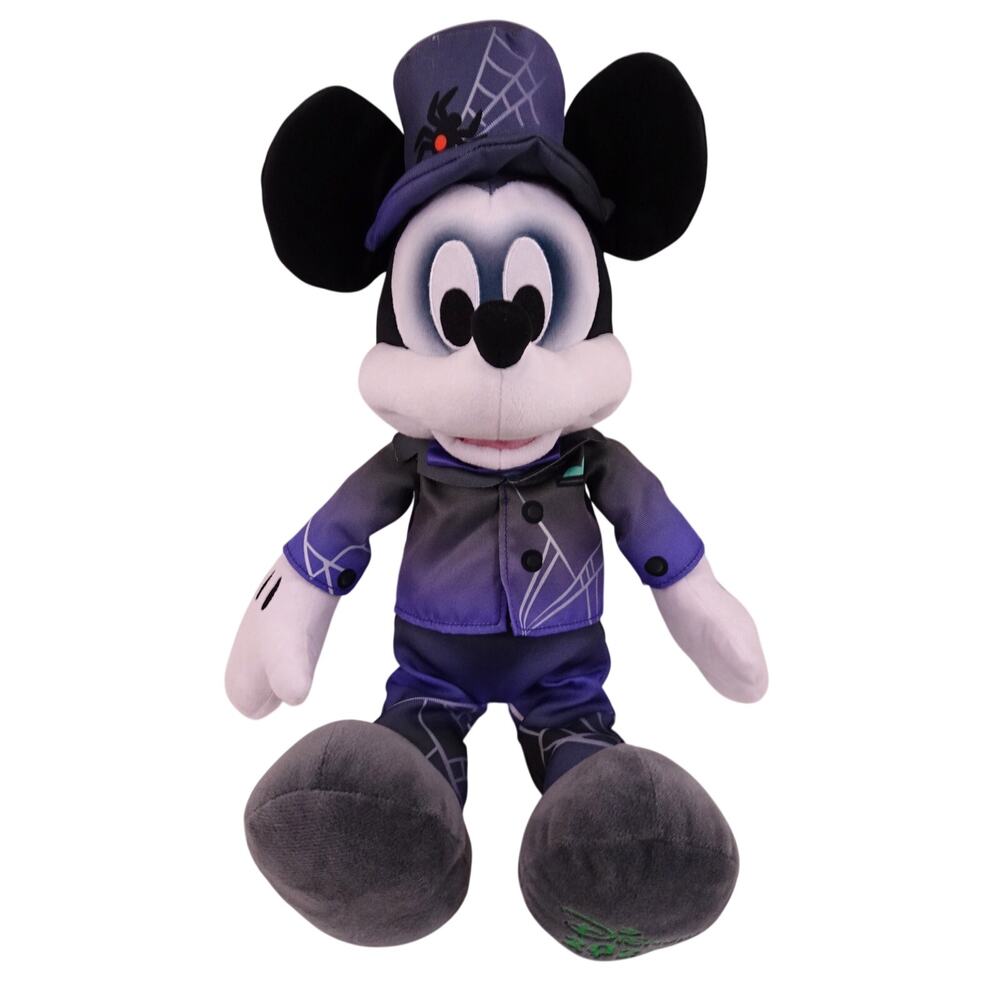 2022 Mickey Mouse Halloween Plush 16 inches Disney Ghoul Zombie Ghost Spooky Oct